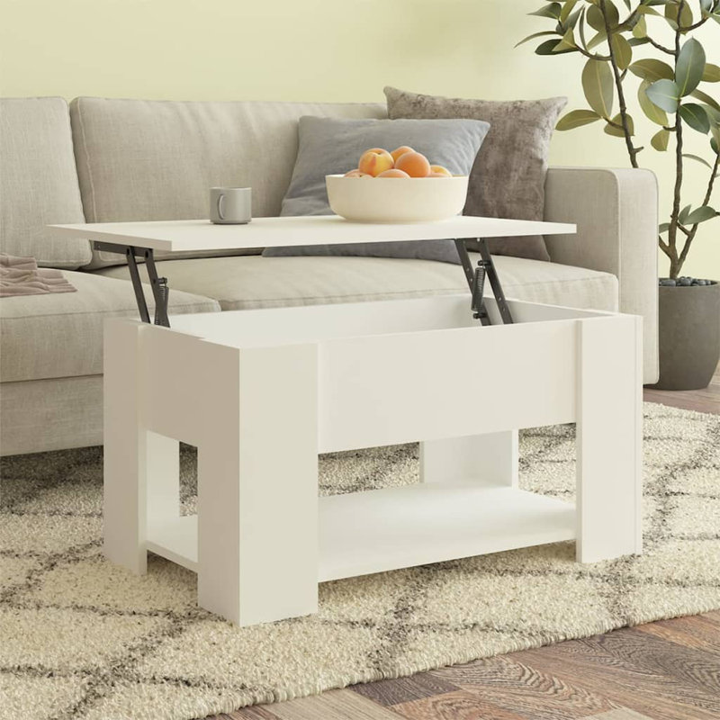 Latitude Run Husnija Lift Top Extendable Coffee Table with Storage